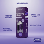 Advanced Teeth Whitening Strips, Gentle for Sensitive Teeth